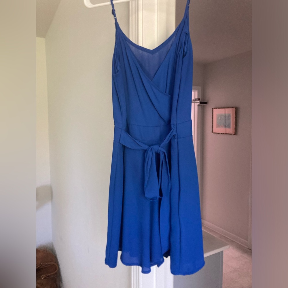 Express blue romper